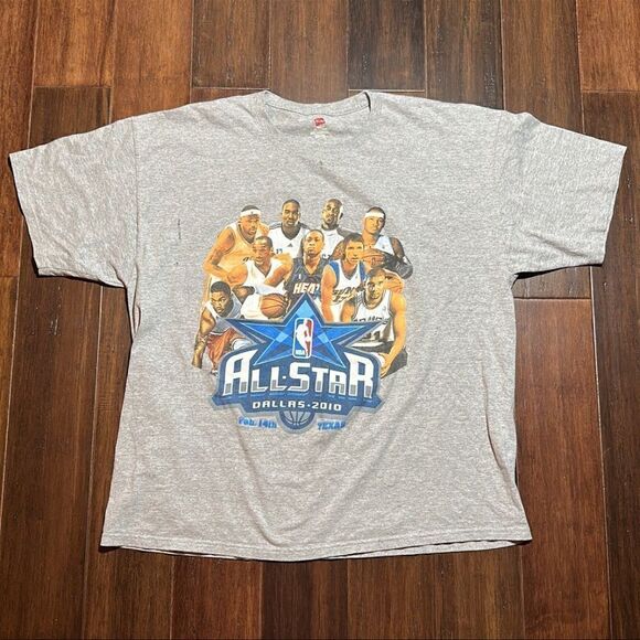 2010 NBA Allstar Dallas East vs West T-Shirt - Picture 1 of 6